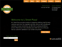 Tablet Screenshot of lstreetpizza.com